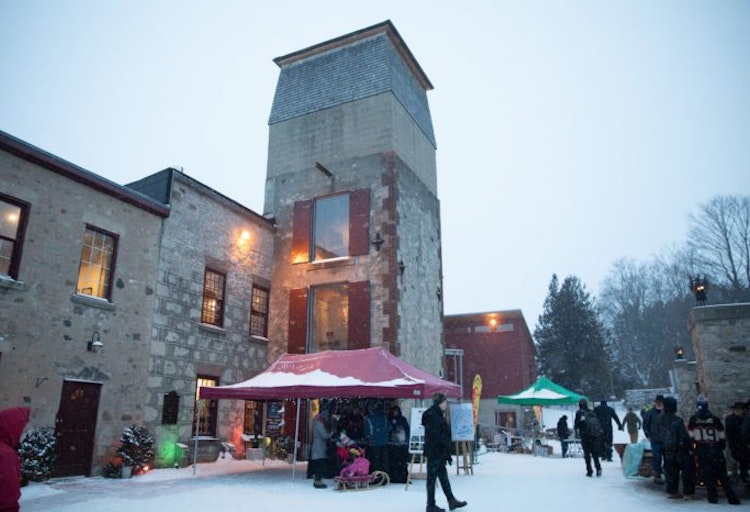 Winter Joy at the Alton Mill Fire and Ice Festival