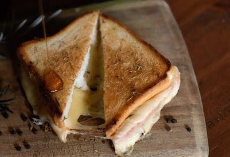 Fancy Maple Grilled Cheese