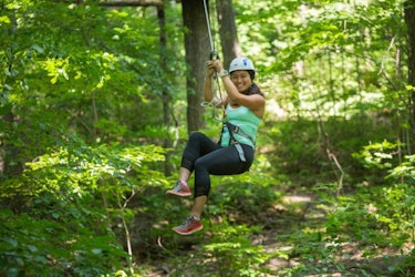 Soaring through the Forest in Bruce’s Mill Conservation Area